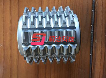喷砂效果比对图