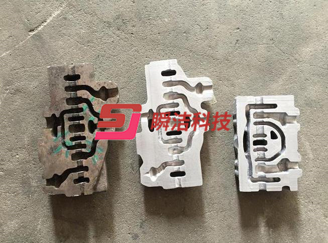 喷砂效果对比图
