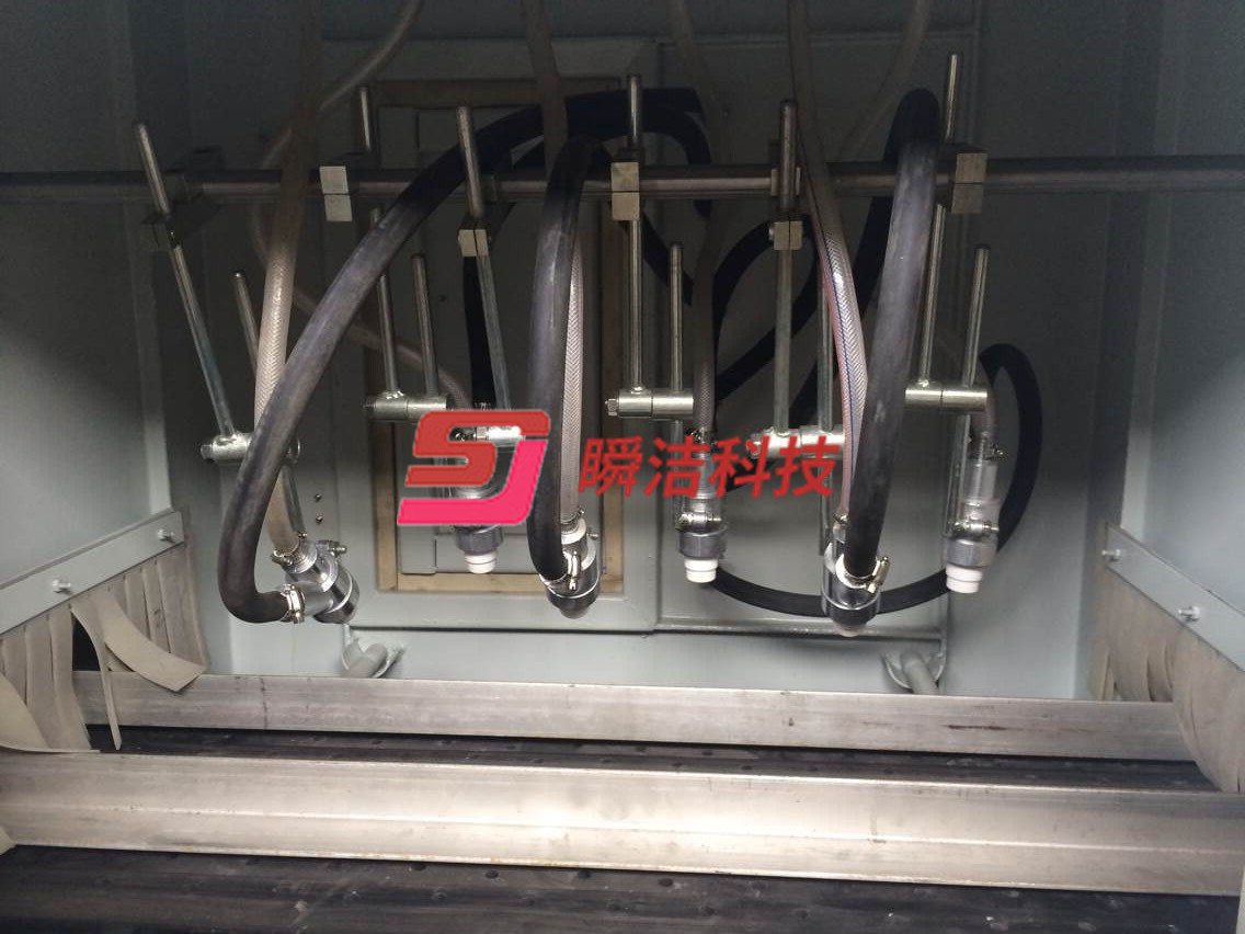 六枪输送式全自动水喷砂机6